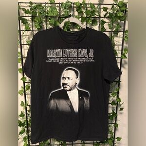 Black Martin Luther King Jr. Graphic Tee